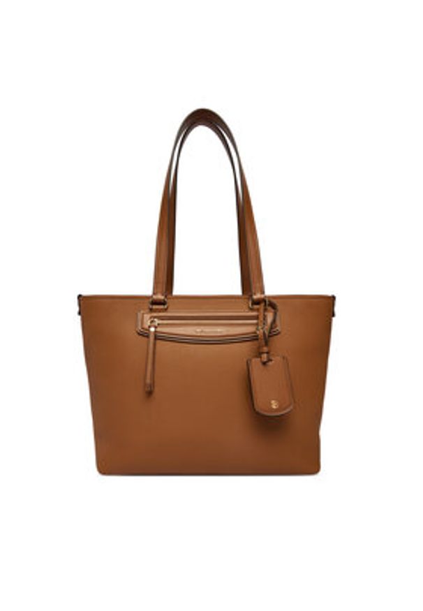 MICHAEL Michael Kors Torebka Jet Set 30S6GTVT2L Brązowy. Kolor: brązowy. Materiał: skórzane