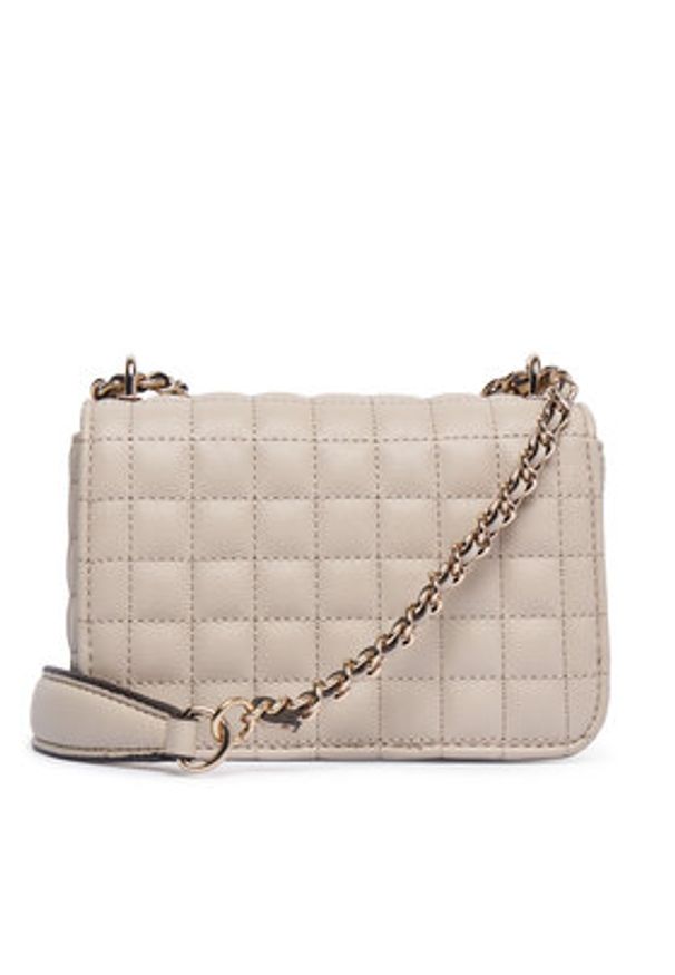 Guess Torebka Nadira Mini HWQG84 24780 Beżowy. Kolor: beżowy. Materiał: skórzane