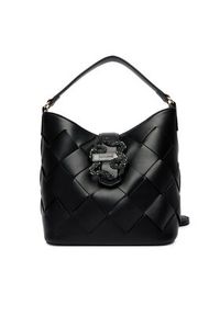 Just Cavalli Torebka 80RA4BM4 Czarny. Kolor: czarny. Materiał: skórzane #5