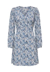 only - ONLY Sukienka codzienna Evida 15370167 Niebieski Regular Fit. Okazja: na co dzień. Kolor: niebieski. Materiał: wiskoza. Typ sukienki: proste. Styl: casual #7