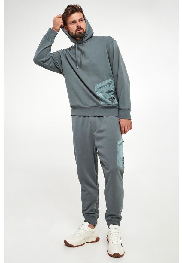 Armani Exchange - Bluza męska z kapturem ARMANI EXCHANGE. Typ kołnierza: kaptur