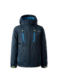 Kurtka narciarska ocieplana dziecięca Brugi 1AHP - niebieska, Rozmiar 146/152. Kolor: niebieski. Sezon: zima. Sport: narciarstwo #1