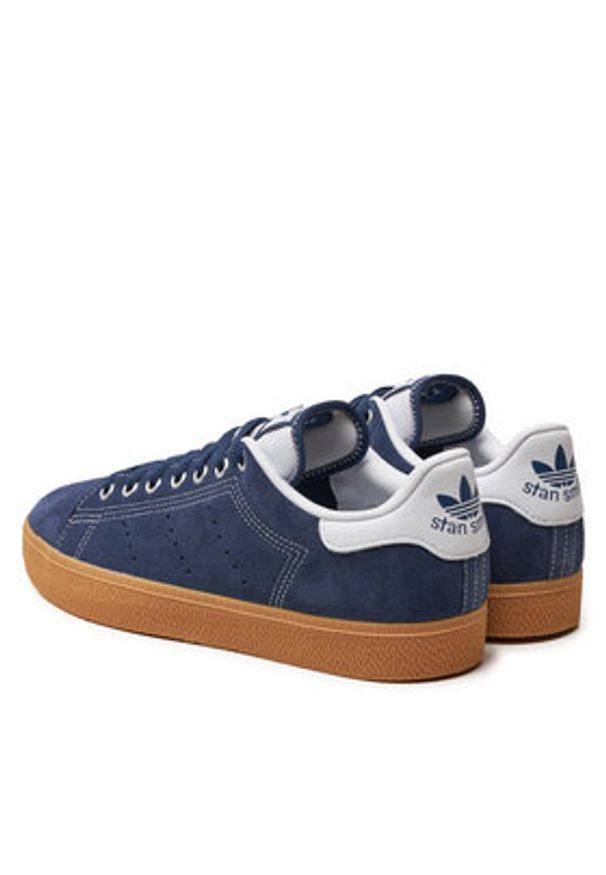 Adidas - adidas Sneakersy Stan Smith IG9395 Granatowy. Kolor: niebieski. Materiał: zamsz, skóra. Model: Adidas Stan Smith