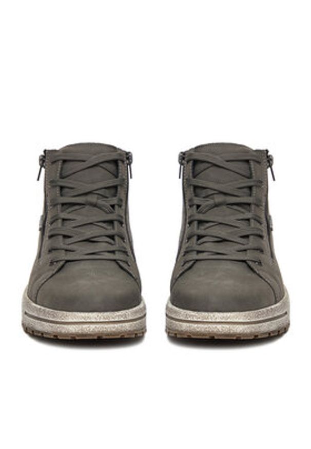 Rieker Sneakersy CEO-30721-45 Szary. Kolor: szary. Materiał: materiał, syntetyk