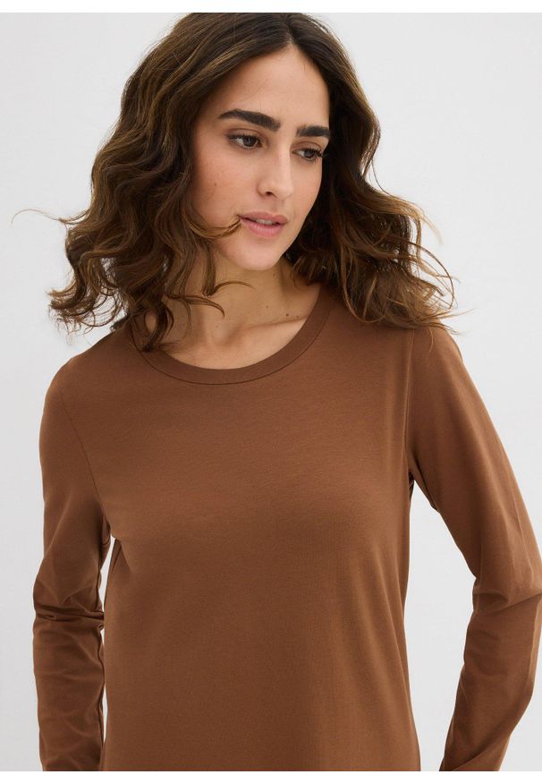 bonprix - Dopasowana sukienka z dżerseju (2 szt.). Kolor: zielony. Materiał: jersey. Długość rękawa: długi rękaw