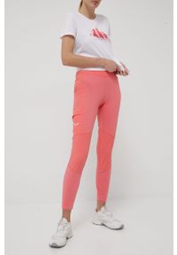 Salewa legginsy sportowe Lavaredo damskie kolor różowy. Kolor: różowy. Materiał: syntetyk, materiał, włókno. Styl: sportowy