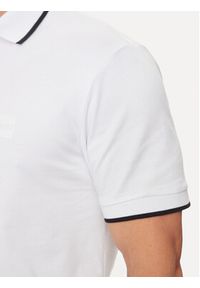 BOSS - Boss Polo Passertip 50507699 Biały Slim Fit. Typ kołnierza: polo. Kolor: biały. Materiał: bawełna