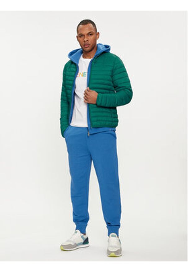 United Colors of Benetton - United Colors Of Benetton Kurtka przejściowa 2BA2UN028 Zielony Regular Fit. Kolor: zielony. Materiał: syntetyk