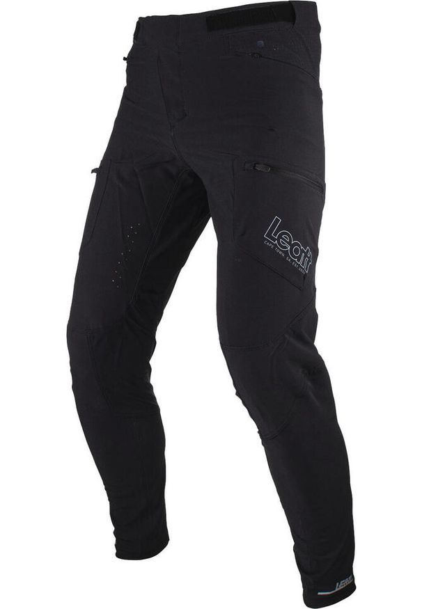 LEATT - Spodnie rowerowe Enduro męskie Leatt MTB Enduro 3.0 Black. Kolor: czarny. Sport: kolarstwo