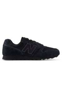 Buty unisex New Balance M373253 – czarne. Okazja: na co dzień. Kolor: czarny. Materiał: guma, zamsz. Szerokość cholewki: normalna. Model: New Balance 373 #1