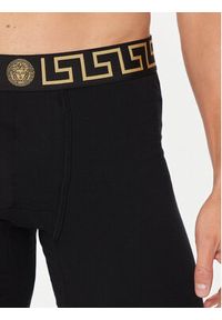 VERSACE - Versace Kalesony AU100023 1A10011 Czarny. Kolor: czarny. Materiał: bawełna #7