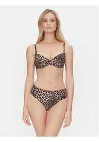 Hunkemöller Dół od bikini Animalia 301860 Brązowy. Kolor: brązowy. Materiał: syntetyk #3