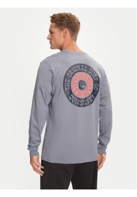 Quiksilver Longsleeve Bloom Cycle EQYZT07707 Niebieski Regular Fit. Kolor: niebieski. Materiał: bawełna. Długość rękawa: długi rękaw