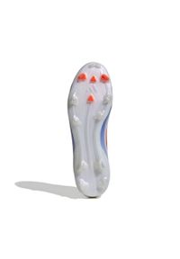 Adidas - Buty F50 League FG/MG. Kolor: czerwony, niebieski, wielokolorowy, biały. Sport: piłka nożna