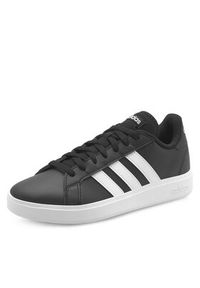 Adidas - adidas Sneakersy GRAND COURT BASE 2.0 GW9262 Czarny. Kolor: czarny. Materiał: materiał #7