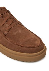 Clarks Półbuty Polden 26180865 Brązowy. Kolor: brązowy. Materiał: zamsz, skóra #4