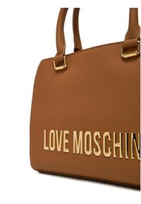 Love Moschino - LOVE MOSCHINO Torebka JC4022PP1MKD0201 Brązowy. Kolor: brązowy. Materiał: skórzane