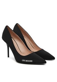Love Moschino - LOVE MOSCHINO Szpilki JA10089G1MIM0000 Czarny. Kolor: czarny. Materiał: materiał. Obcas: na szpilce #7