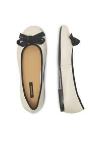 Gino Rossi Baleriny COZY-HS001-1-2 Écru. Materiał: skóra #4