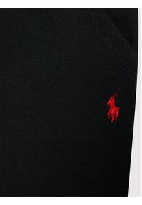 Polo Ralph Lauren Spodnie dresowe 322720897002 Czarny Regular Fit. Kolor: czarny. Materiał: bawełna