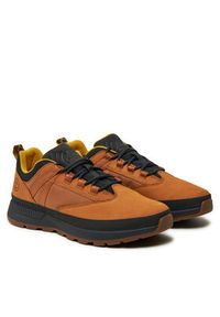 Timberland Sneakersy Euro Trekker Low F/L TB0A62742311 Brązowy. Kolor: brązowy. Materiał: skóra, nubuk #5