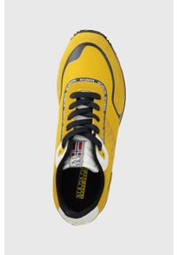Napapijri buty lotus kolor żółty. Zapięcie: sznurówki. Kolor: żółty. Materiał: guma #5