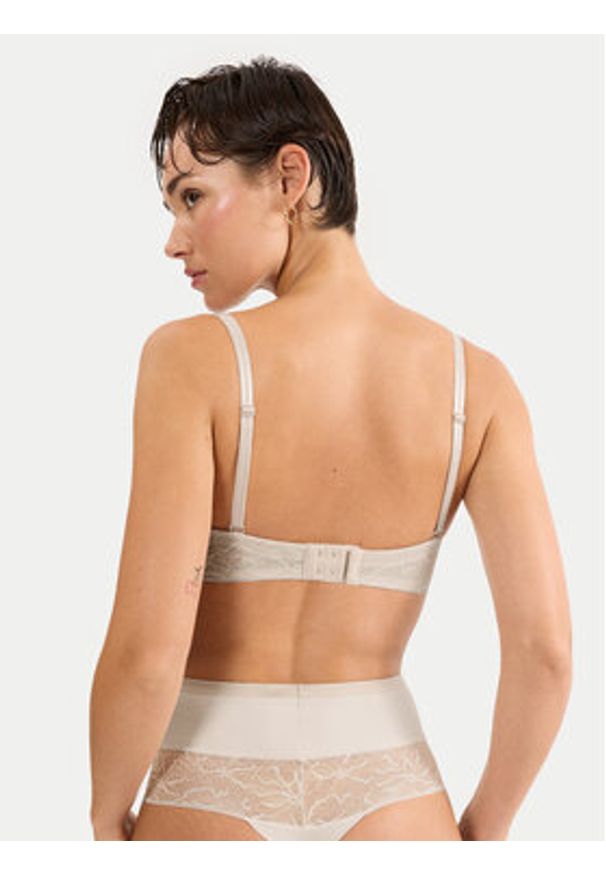 Triumph Biustonosz balkonetka Comfort Contour 10226401 Beżowy. Kolor: beżowy. Materiał: syntetyk