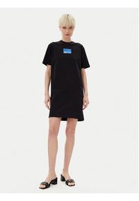 Karl Lagerfeld Jeans Sukienka codzienna A2W13028 Czarny Regular Fit. Okazja: na co dzień. Kolor: czarny. Materiał: bawełna. Typ sukienki: proste. Styl: casual #5