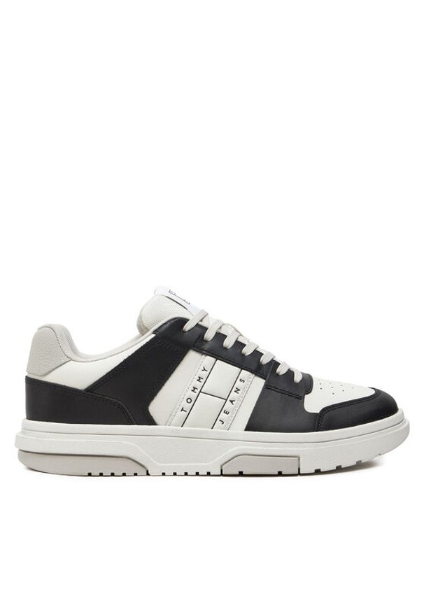 Tommy Jeans Sneakersy The Brooklyn Leather EM0EM01429 Czarny. Kolor: czarny. Materiał: skóra