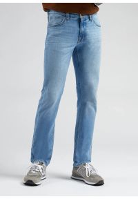 Lee - LEE MĘSKIE SPODNIE JEANSOWE LEE DAREN ZIP FLY POWDER 112328476