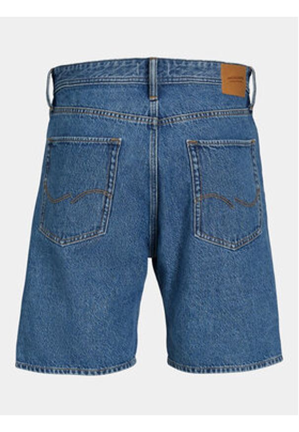 Jack & Jones - Jack&Jones Szorty jeansowe Jjitony 12249067 Niebieski Loose Fit. Kolor: niebieski. Materiał: bawełna