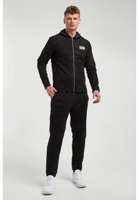 EA7 Emporio Armani - Bluza męska welurowa EA7 EMPORIO ARMANI. Materiał: welur #3