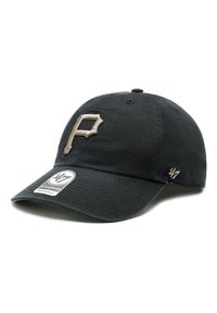 47 Brand Czapka z daszkiem MLB Pittsburgh Pirates Ballpark Camo 47 CLEAN UP B-BPCAM20GWS-BK Czarny. Kolor: czarny. Materiał: materiał
