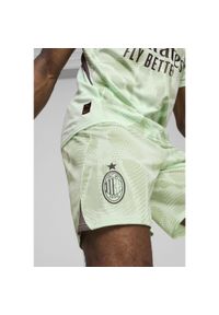 Puma - Męskie szorty bramkarskie AC Milan 24/25 PUMA Fresh Mint Green. Kolor: zielony