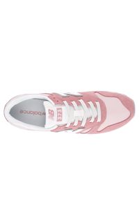 Buty damskie New Balance W3732HO – różowe. Okazja: na co dzień. Kolor: różowy. Materiał: zamsz. Szerokość cholewki: normalna. Model: New Balance 373 #6