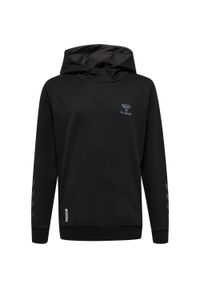 Dziecięca bawełniana bluza z kapturem Hummel Offgrid. Typ kołnierza: kaptur. Kolor: czarny. Materiał: bawełna. Sport: joga i pilates #1