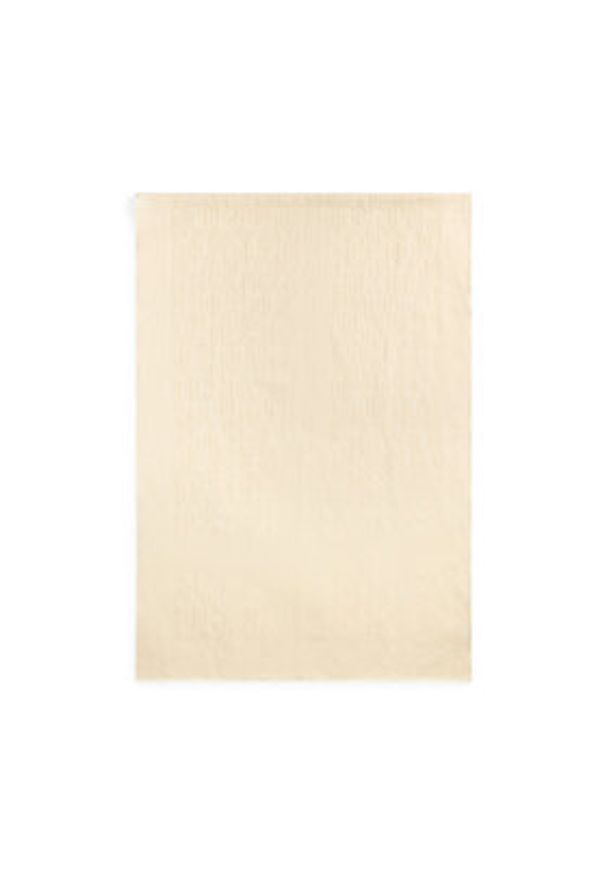 Lauren Ralph Lauren - LAUREN RALPH LAUREN Szal 454972572002 Beżowy. Kolor: beżowy. Materiał: materiał, bawełna