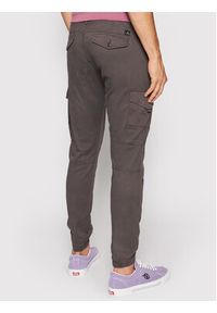 Jack & Jones Spodnie materiałowe Paul 12140326 Szary Tapered Fit. Kolor: szary. Materiał: bawełna #4