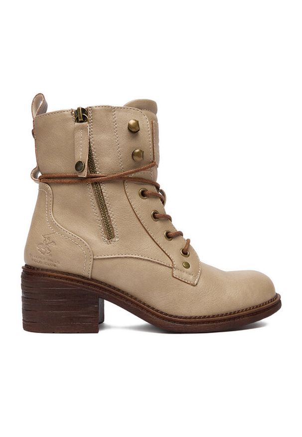 Beverly Hills Polo Club Trzewiki CEO-WS12630-02 Beżowy. Kolor: beżowy. Materiał: materiał