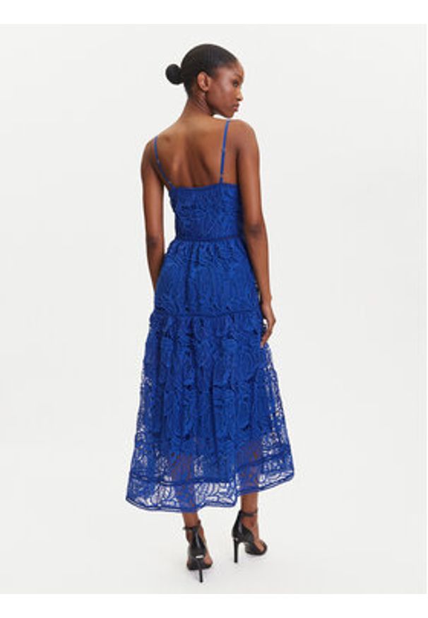 YAS Sukienka letnia Lifa 26037183 Niebieski Regular Fit. Kolor: niebieski. Materiał: syntetyk. Sezon: lato