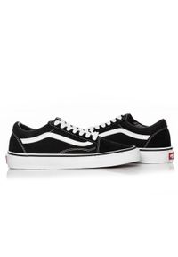 Buty unisex trampki sportowe Vans OLD SKOOL BLACK WHITE. Kolor: czarny, biały, wielokolorowy. Model: Vans Old Skool. Sport: turystyka piesza