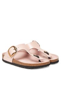 Birkenstock Japonki Gizeh Buckle He 1029484 Różowy. Kolor: różowy. Materiał: skóra #6