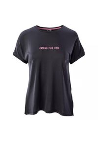 Koszulka damska IQ Cross The Line Male. Kolor: szary, wielokolorowy, brązowy. Sport: fitness #1