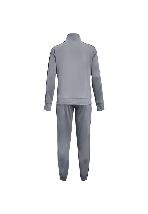 Dres Under Armour Ua Tricot, Kobiety. Kolor: szary. Materiał: dresówka