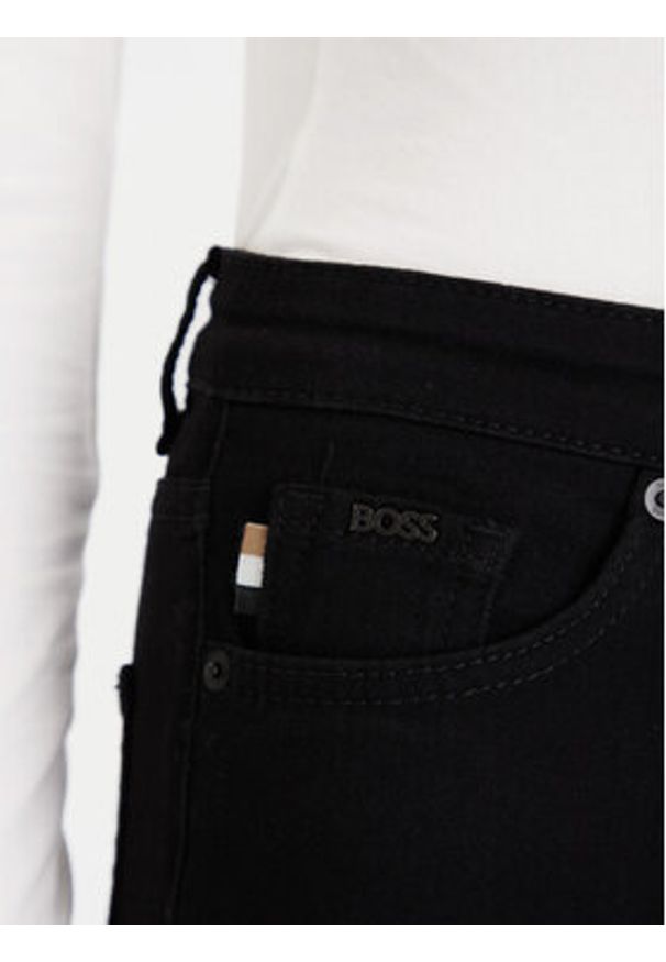 BOSS Jeansy Maye 50489812 Czarny Skinny Fit. Kolor: czarny