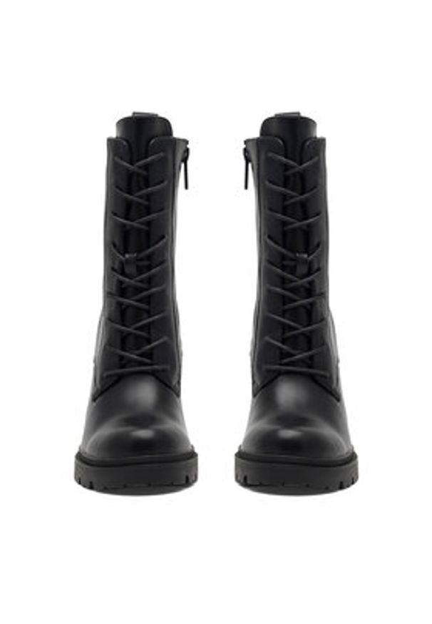 Clara Barson Botki KLARISSA WS5881-10 Czarny. Kolor: czarny. Materiał: skóra