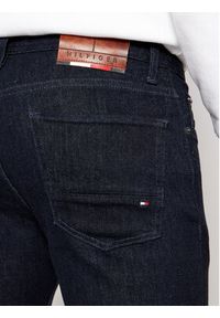 TOMMY HILFIGER - Tommy Hilfiger Jeansy Bleecker MW0MW15600 Granatowy Slim Fit. Kolor: niebieski