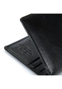 Wittchen - Mały skórzany portfel damski czarny. Kolor: czarny. Materiał: skóra #6