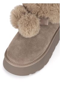 Eva Minge Śniegowce WFA3080-5 Szary. Kolor: szary. Materiał: zamsz, skóra #3