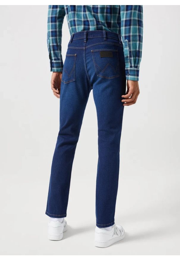 Wrangler - WRANGLER MĘSKIE SPODNIE JEANSOWE WRANGLER LARSTON NIGHT SHADE 112350845